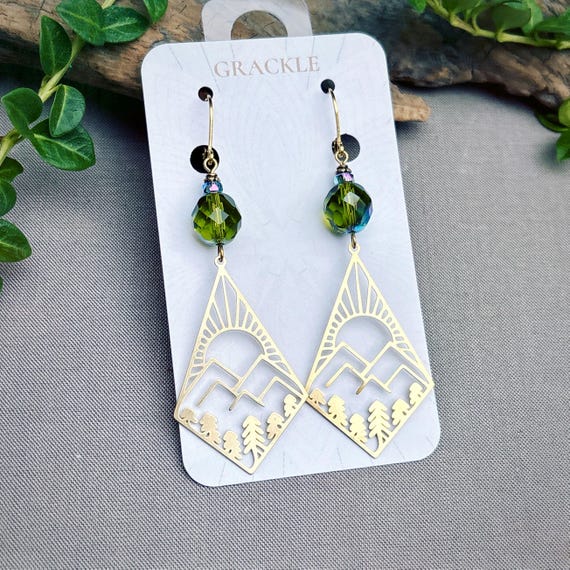 Manitou Springs Mountain Earrings