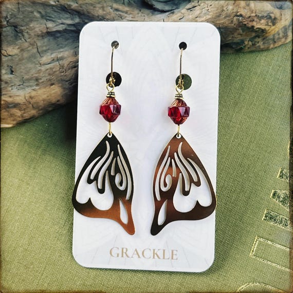 Royal Red Butterfly Wings
