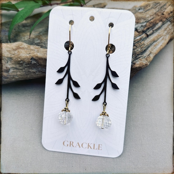 Crystal Branch Earrings