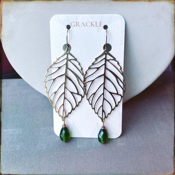 Mariska Leaf Earrings