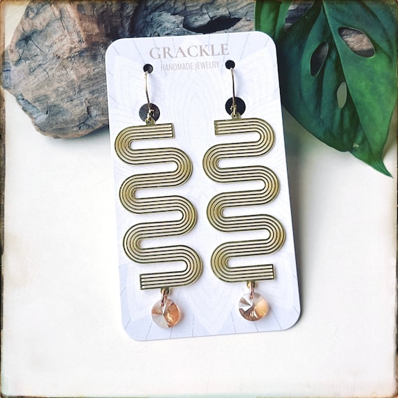 Champagne Circuit Earrings