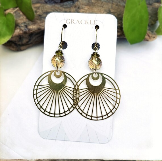 Olive Dingo Earrings