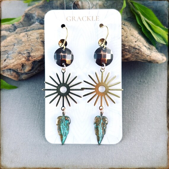 Sonia Leaf Earrings