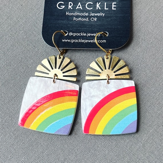 Riley Rainbow Earrings