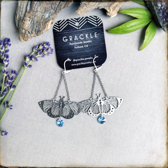 Shimmering Blue Butterflies