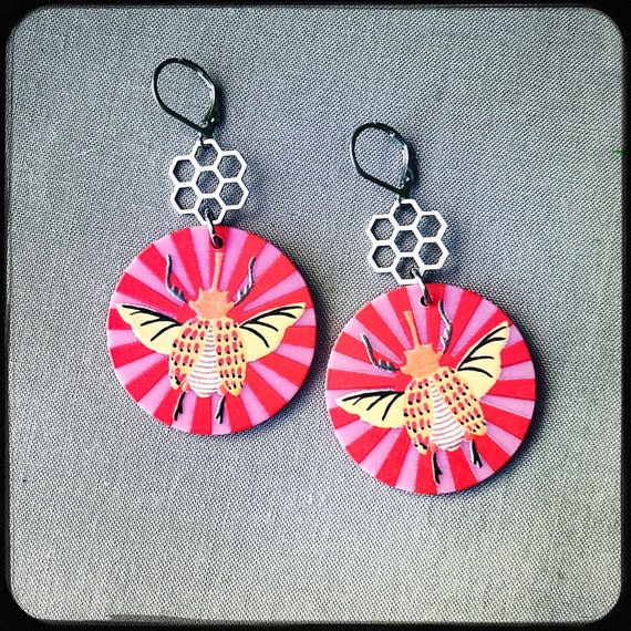 Juicy Beetle Earrings