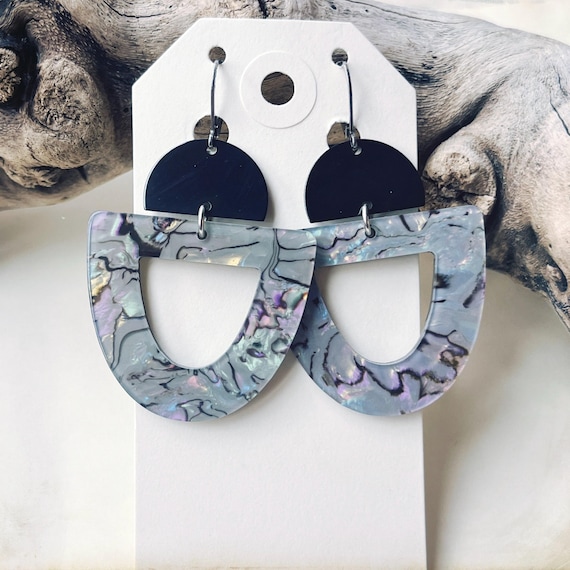 Grey Garden Earrings