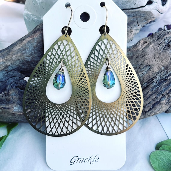 Hydrangea Dream Catcher Earrings