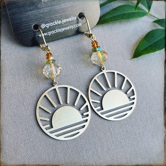 St Johns Sunset Earrings