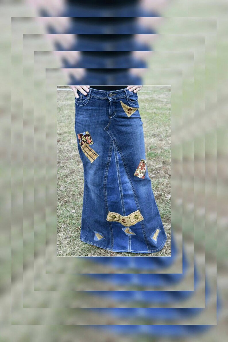 lei jean skirts