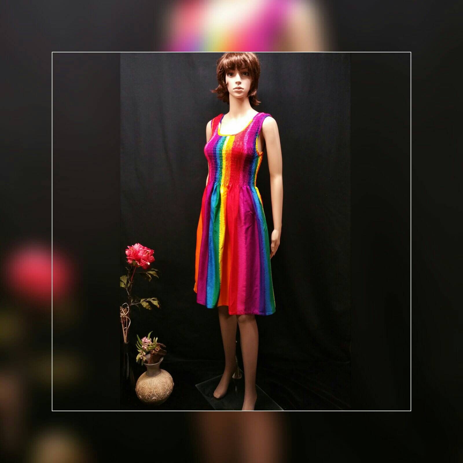 sundress rainbow