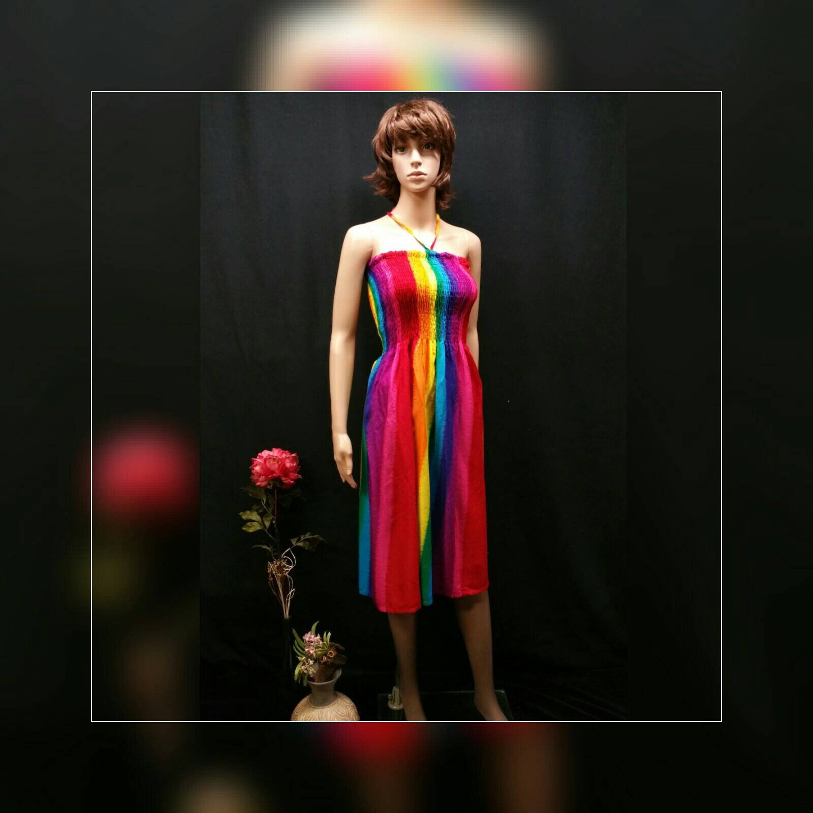 sundress rainbow