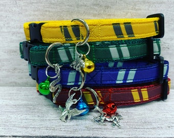 harry potter themed cat collars