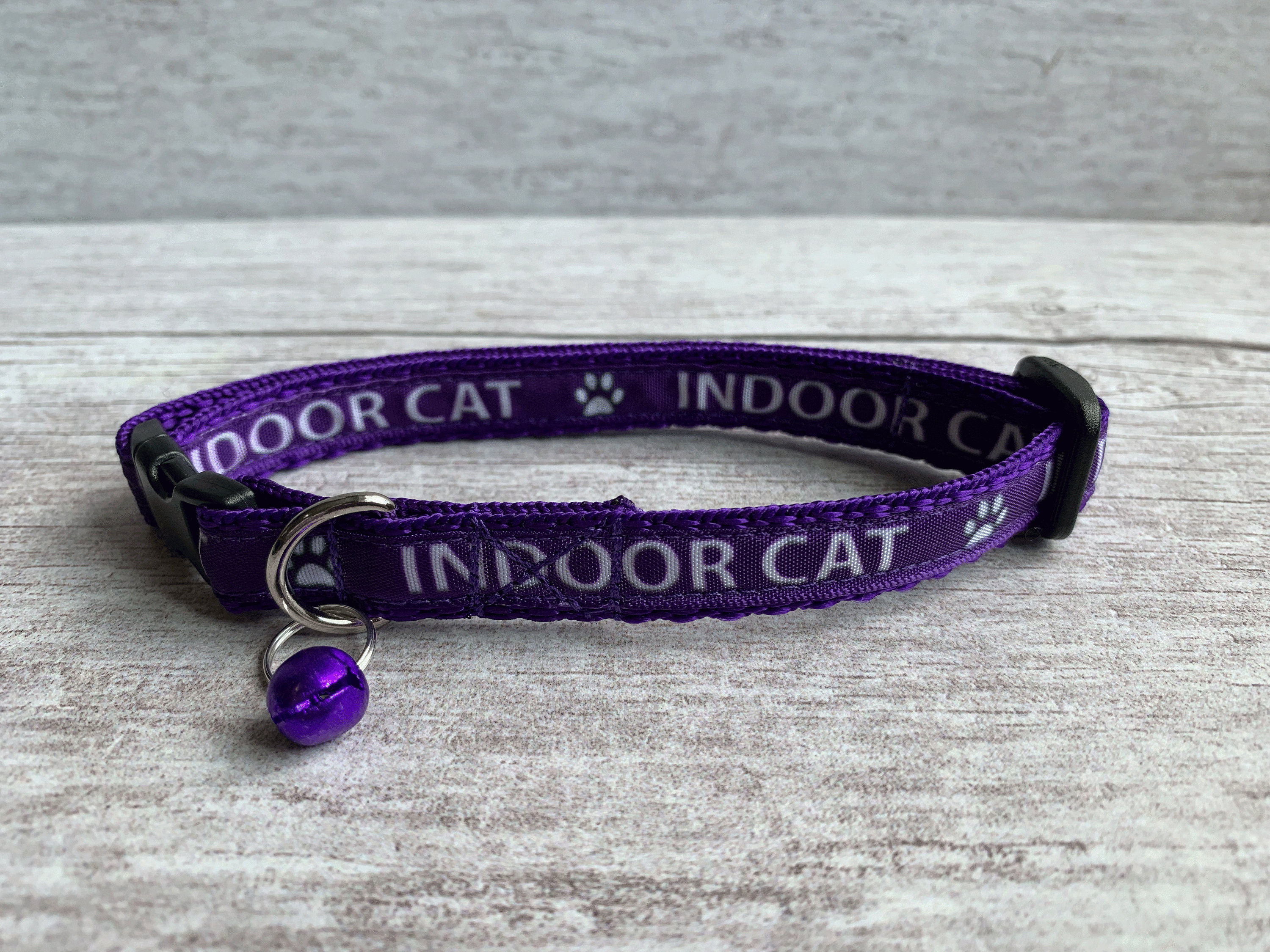 Indoor Cat Collar Indoor Kitten Collar Any Colour Etsy UK