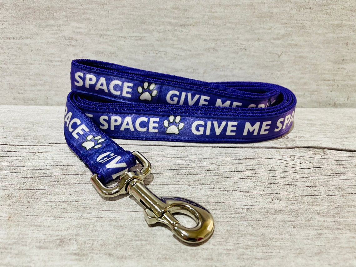Give Me Space Dog Lead Leash dog Lead leash Alert Lead Etsy UK