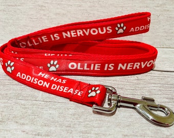 custom printed dog leashes