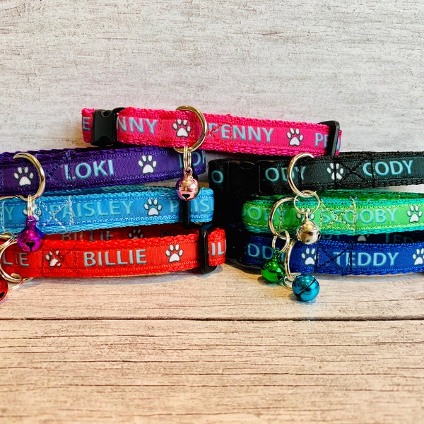 Gepersonaliseerde kattenhalsband - Gepersonaliseerde kattenhalsband - Kat ID TAG-halsband *Gepersonaliseerde halsband** **Gepersonaliseerde** Kittenhalsband Puppyhalsband