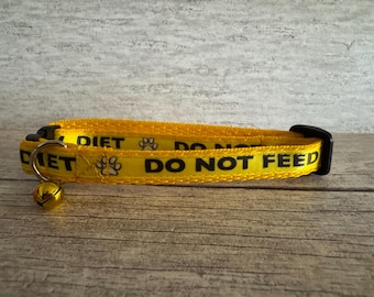 Collar dietético especial para gatos con alergias - Alerta de alergia, seguridad para gatitos, hecho a mano en el Reino Unido