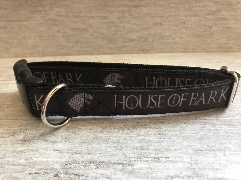 House of Bark Dog Collar Puppy Collar Small Dog Collar GOT image 1