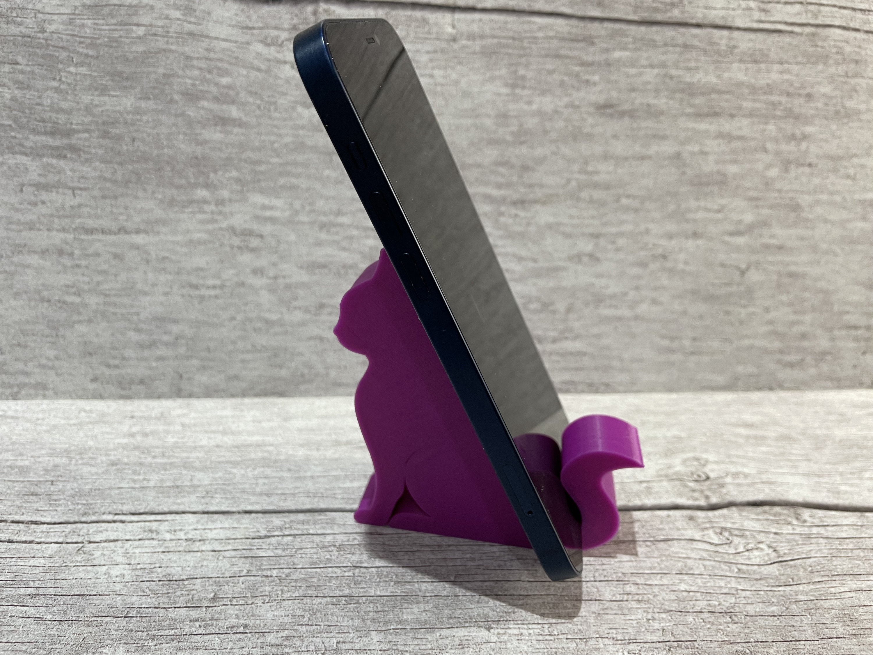 3D Printed Cat Kitten Phone Holder PLA Eco-friendly Made - Etsy UK