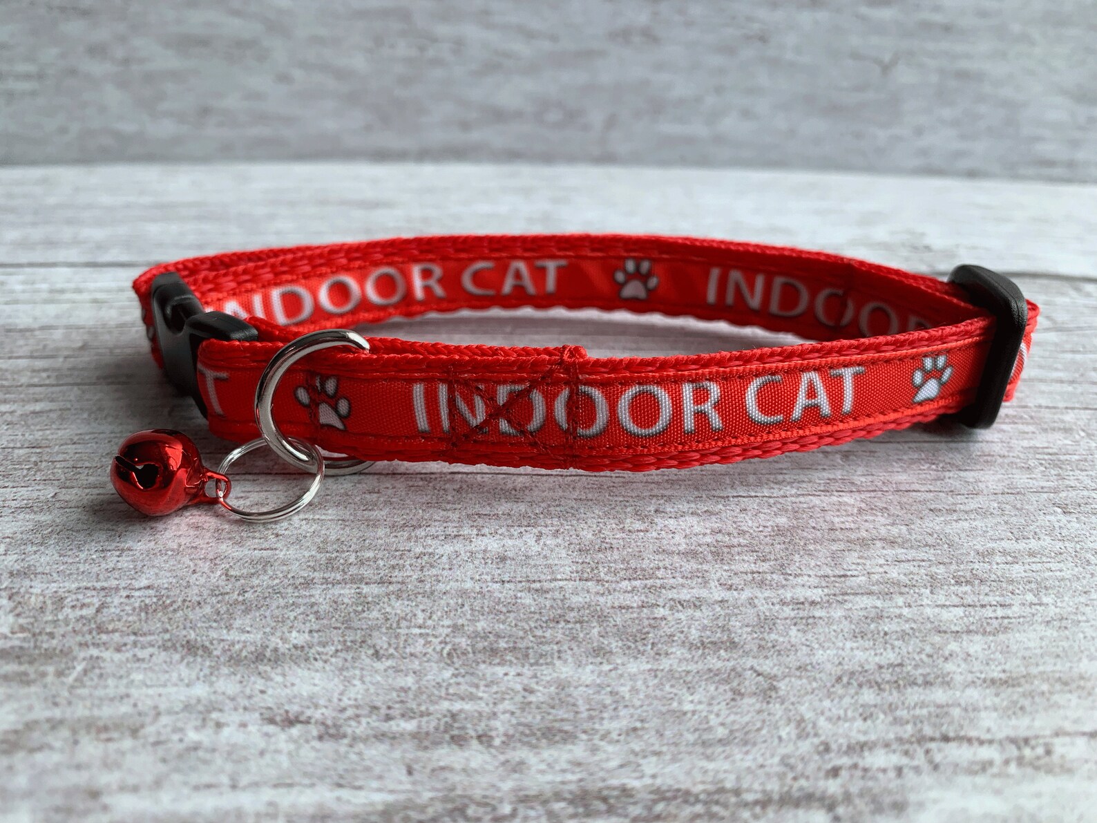Indoor Cat Collar Indoor Kitten Collar Any Colour Etsy UK