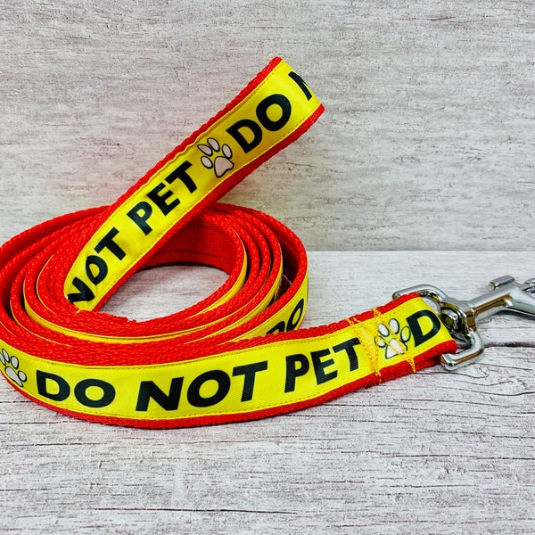 DO NOT Pet Lead Leash Back Off SPACE Needed Reactive *Dog Lead *Leash* Alert Collars