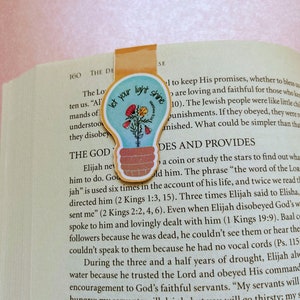 Let your light shine bookmark, Bible Verse Magnetic Bookmark, Bible Bookmarks, Bible Accessories, Planner Bookmarks, Magnet Bookmarks
