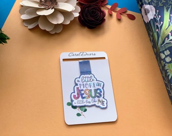 Faith Gift/Faith bookmark/ Bible Verse Magnetic Bookmark/Christian Bookmark/Bible Bookmarks/Bible Accessories/Planner Bookmarks