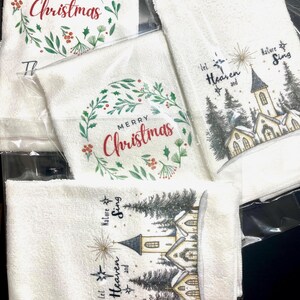 Christmas tea towel gift pack