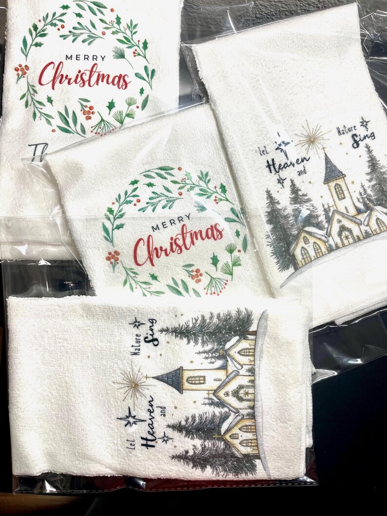 Christmas tea towel gift pack