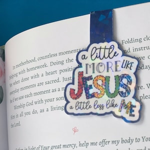 Bible Verse Magnetic Bookmark, Christian Bookmark, Bible Bookmarks, Bible Accessories, Planner Bookmarks, Magnet Bookmarks, Quote Bookmark