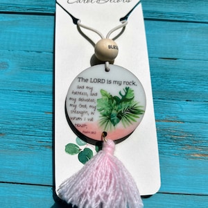 Christian Car Charm/Faith Christian Car accessories/Bible verse Car Accessories/Car rearview mirror Christian car hangers/Positive car charm