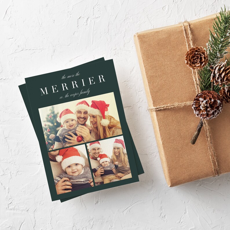 The More The Merrier Christmas Card 