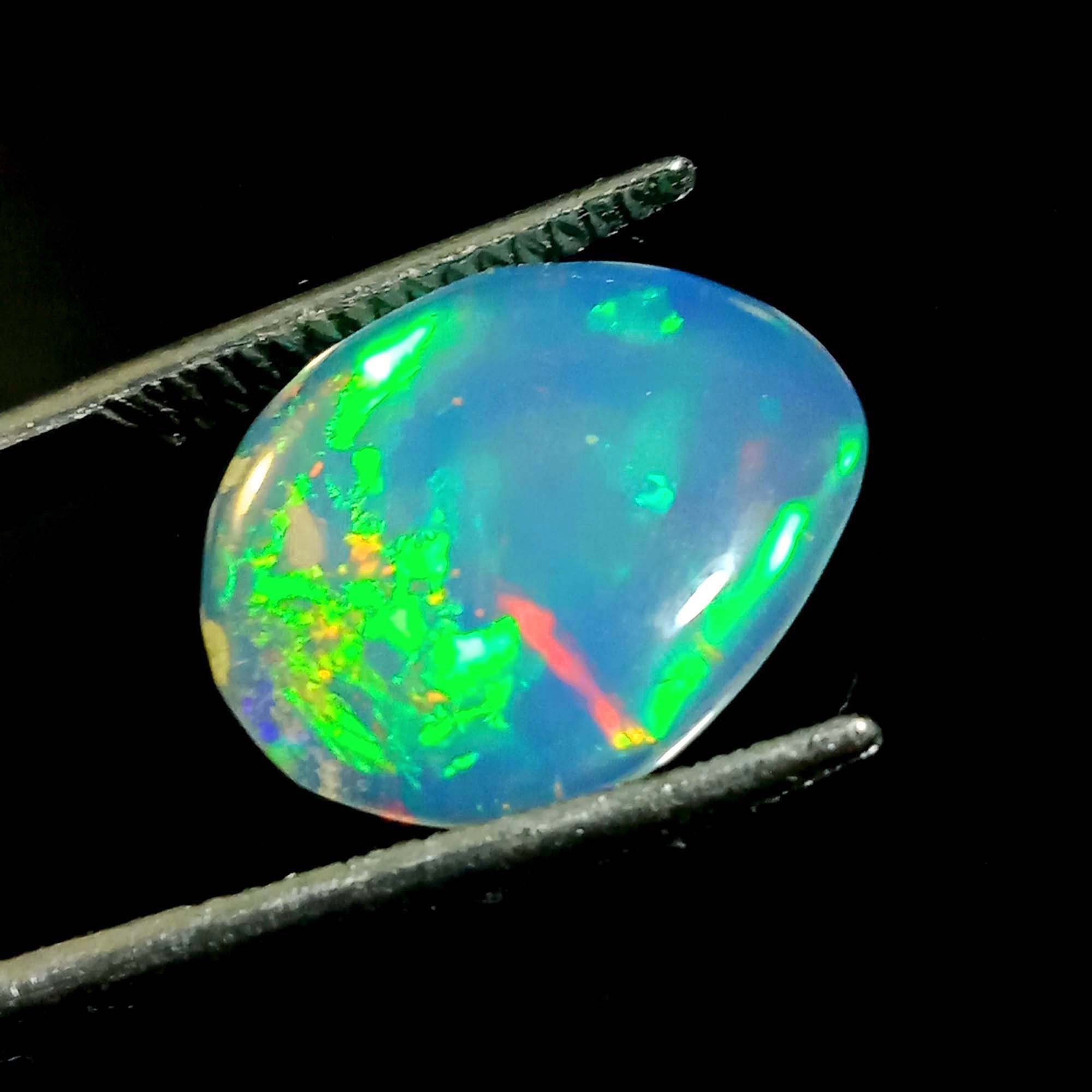 Natural OpalGreen Fire Opal CabochonFancy Opal Etsy