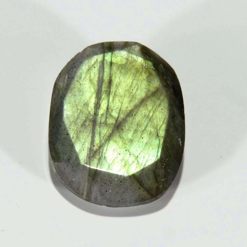 Labradorite Rose Cut Top Side /& Back side Cut Labradorite Cabochon Flashy Fire Loose Gemstone.
