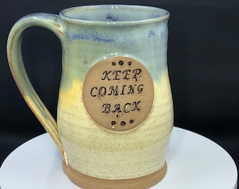 Taza de recuperación AA, Keep Coming Back,