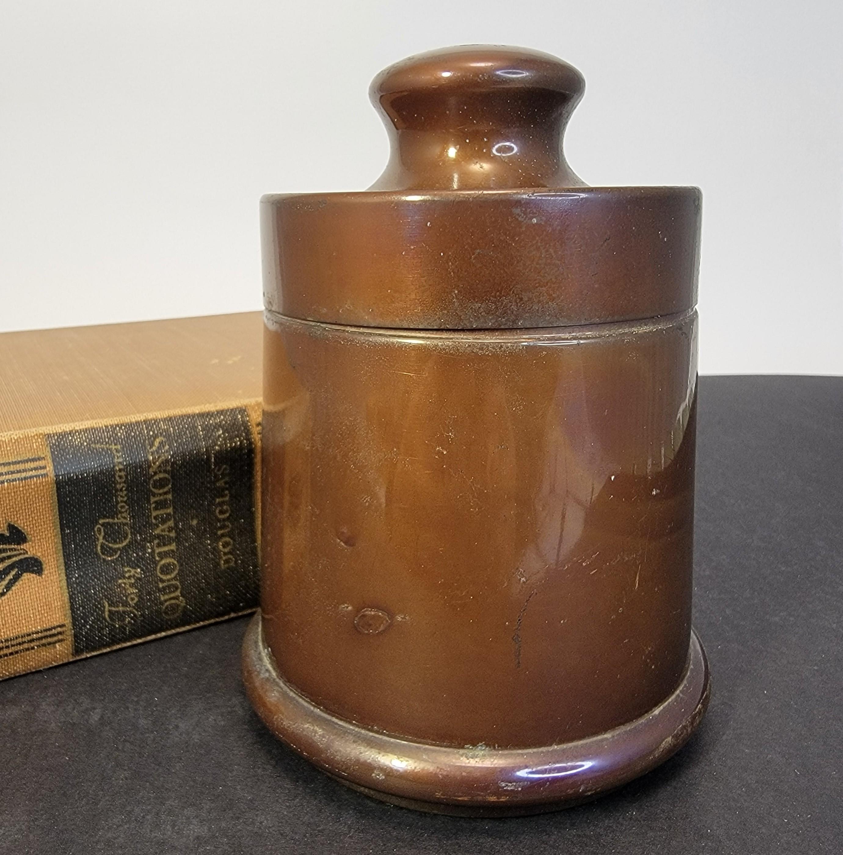 copper tobacco tin Copper Tobacco Tin