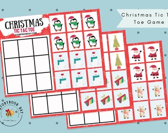PDF: Christmas Tic Tac Toe Game | PDF | Printable Tic Tac Toe Game
