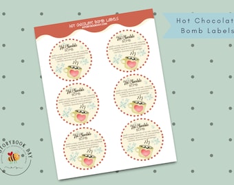 PDF: Hot Chocolate Bomb Labels | PDF