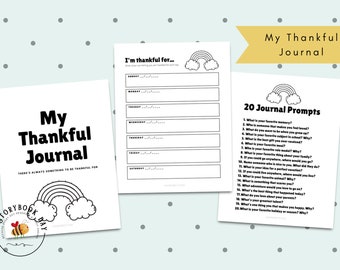 PDF:  My Thankful Journal | 3 Pages