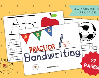 PDF: ABC Handwriting Practice Worksheets | Alphabet Practice | Homeschool