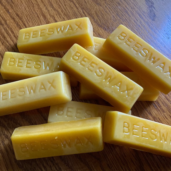 1 Ounce Bars of Pure Beeswax