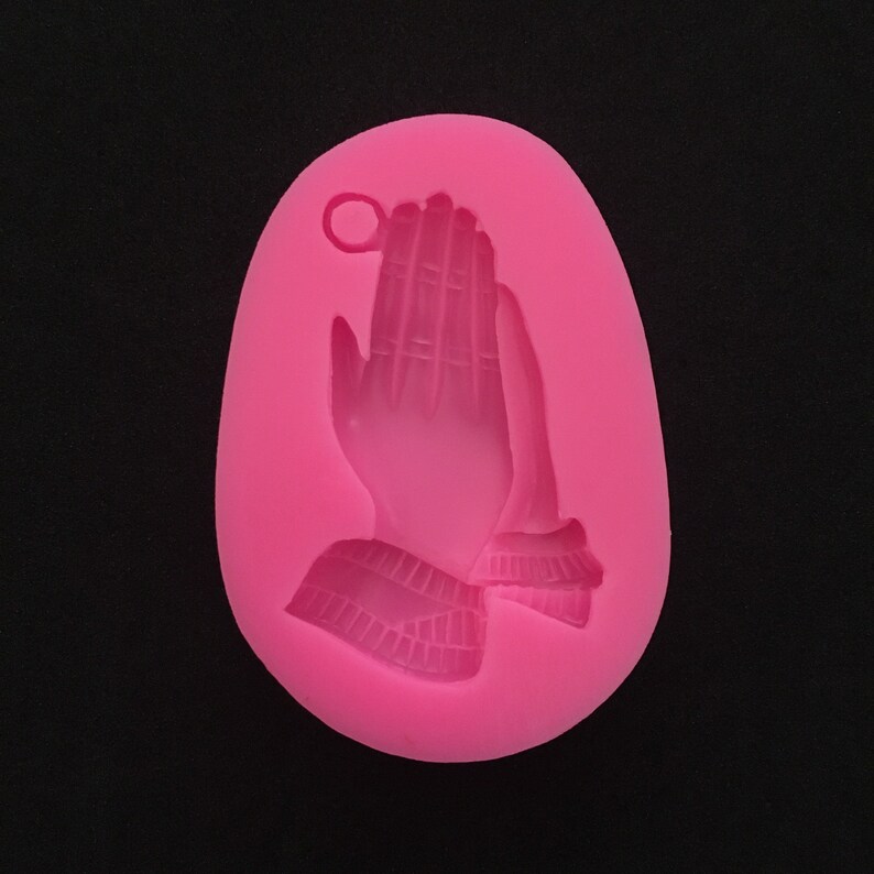 Silicone praying hands mould. Resin and clay crafting mold. Etsy
