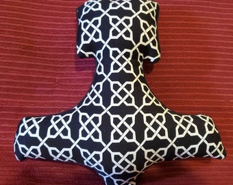 Thors Hammer Plush Baby Rattle Toys. Thors Hammer Mjolnir Baby Rattle. Heathen Baby Toy.