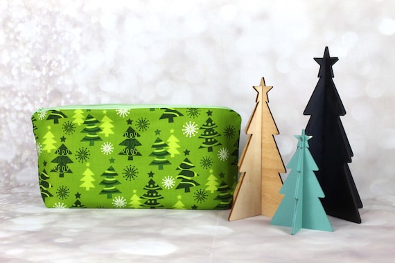 Oh Christmas Trees Zip/pouch Bag 