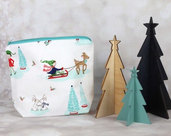 Pixie Christmas Zip/Pouch Bag
