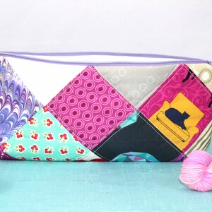 Patchwork Zip/Pouch Bag