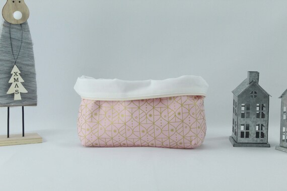 Zip geometric pouch sale