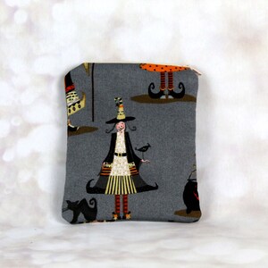 Bolsa con cremallera/bolsa de noción de magos de Halloween