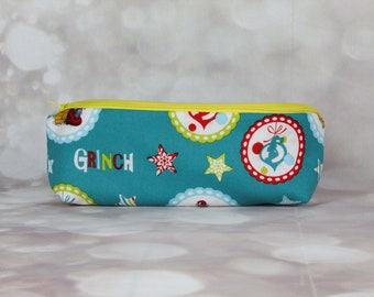 Grinch Pouch/Zip Bag